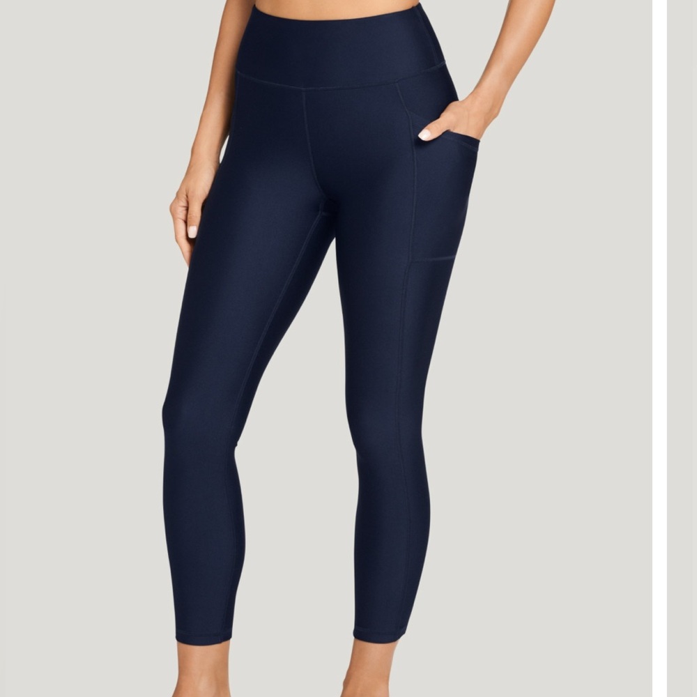 Jockey Midnight Blue Performance Leggings with Pockets